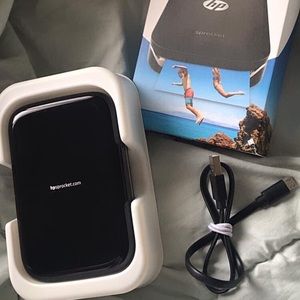 Hp Sprocket Photo Printer 100 black-Zinc